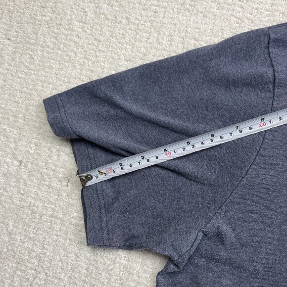 The North Face T Shirt Men's 2XL Orange Chest Logo Cotton Outdoor Casual Read - Picture 13 of 16